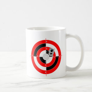 Uppsätta som mål övar kaffemugg