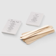 Uppsättning Fläkt för Boho Bröllop.