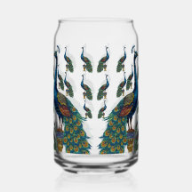 Uppsättning för peacock Drinkware-program