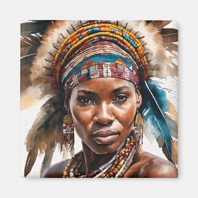 Uppsättning för vattenfärgsfärg, Hyper-Realistic-t Magnet (Framsidan)