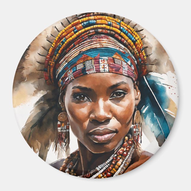 Uppsättning för vattenfärgsfärg, Hyper-Realistic-t Magnet (Framsidan)