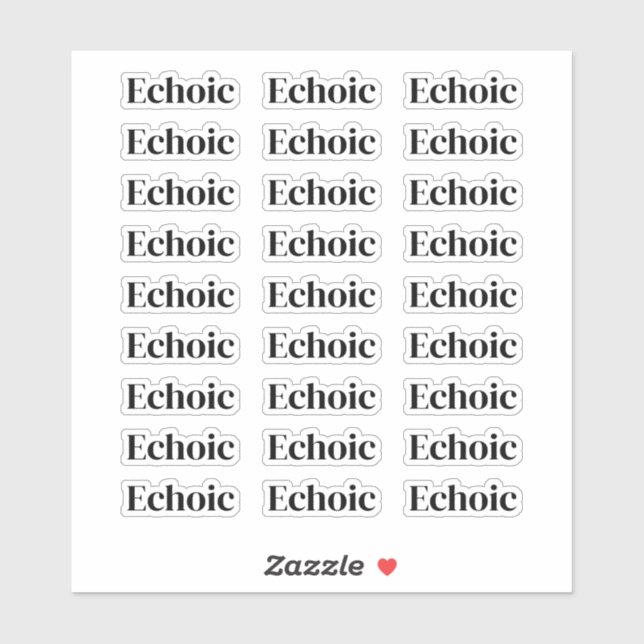 Uppsättning med 27 ABA-etiketter | Stickers för au Klistermärken (Ark)