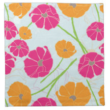 Uppsättning med 4 ocktail Napkin-Trasa