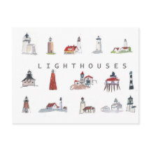 Uppsättning med fyrar