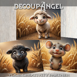 Uppsättning på 3 Baby Boskap