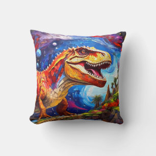 Uppsättningar av dinosaurier med Cushion dekorativ Kudde