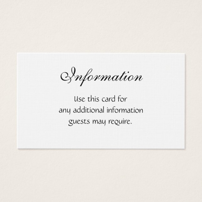 Uppsättningar för anpassadebröllopinbjudan visitkort (Framsidan)