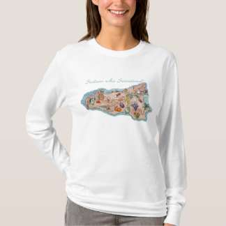Uppseendeväckande Sicily vitskjorta Tee