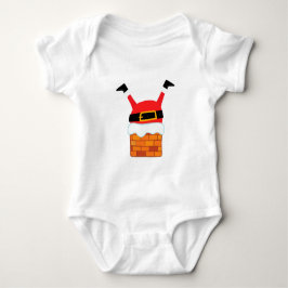Uppsida ned i tomten t-shirt