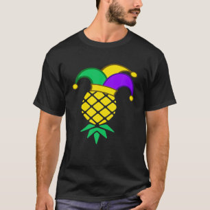 Uppsida vid sida med ananas, Mardi Gras, Swingers T Shirt