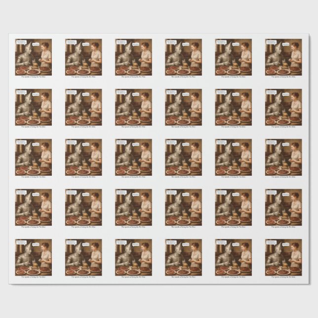 Uppsidan av Tin Man Presentpapper (Platt)