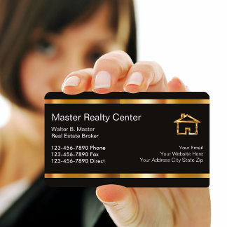 Uppskala verkliga Gods Broker-Affärskort Visitkort