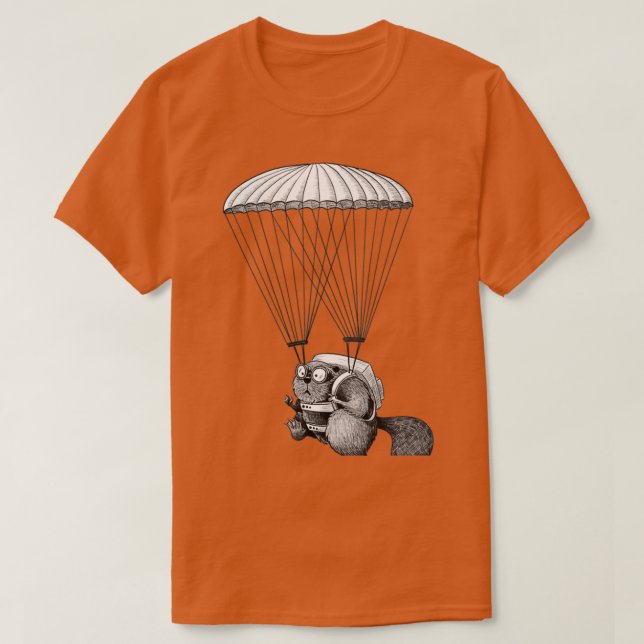Uppskärande Beaver 1 2 T Shirt (Design framsida)
