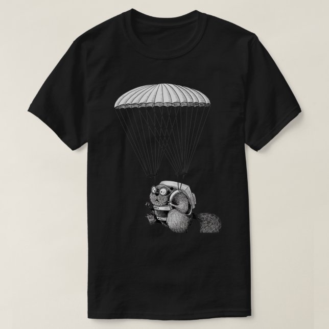 Uppskärande Beaver 1 T Shirt (Design framsida)