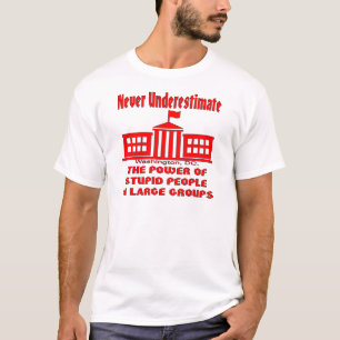Uppskatta aldrig kraften hos stationära DC Tee Shirt
