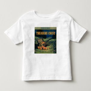 Uppskatta den orange etiketten för bröstkorgen t shirt