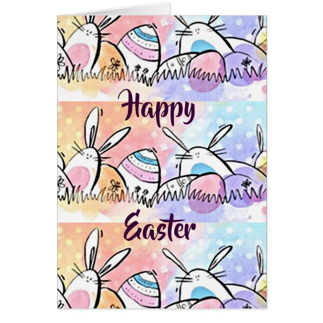 ***UPPSKATTA DIG*** GLAD PÅSK HÄLSNINGSKORT (Framsidan)