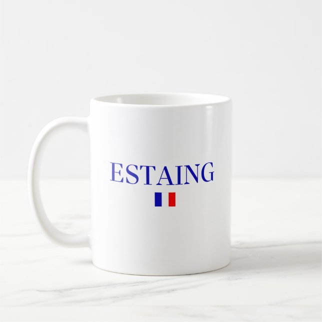 UPPSKATTA FRANKRIKE KAFFEMUGG (Vänster)