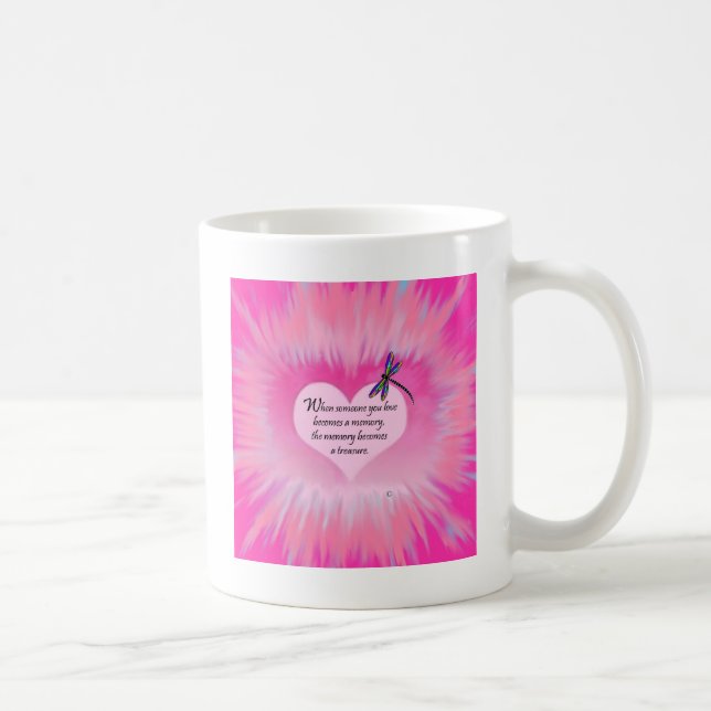 Uppskattad minnesslända kaffemugg (Höger)