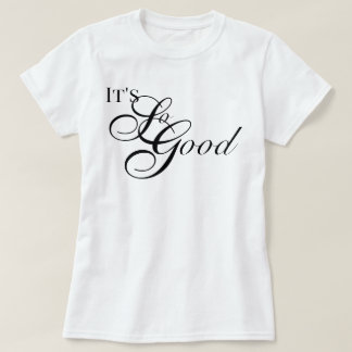 Uppskattande estetiskt Det är så bra chic skript T Shirt