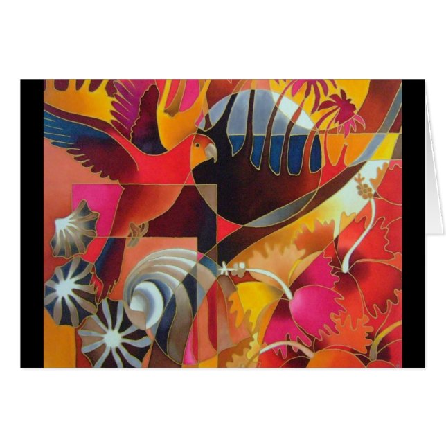 "UPPSKATTAR ÖN II ", HÄLSNINGSKORT (Framsidan Horizontal)