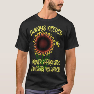 Uppskattat erkännande av volontärarbete för Minnes T Shirt