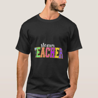 Uppskattning av ånglärare Back to school Worker T Shirt
