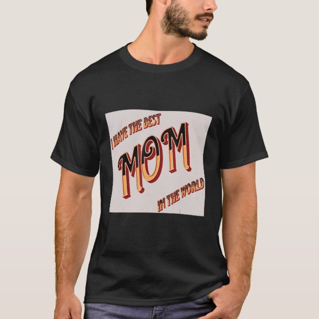 uppskattning av mamma hårt arbete t shirt (Framsida)