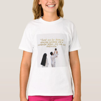 Uppskattning av man och far t shirt