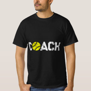Uppskattning av mjukvarubussar - Softball Coa T Shirt