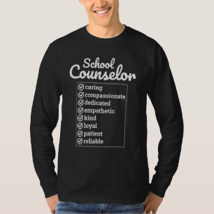 Uppskattning av skolans vägledare tillbaka till Sc T Shirt