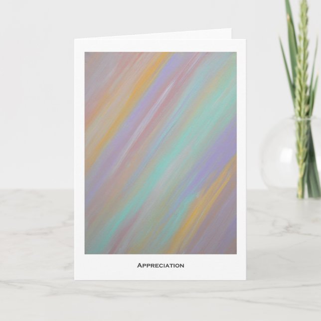 Uppskattning Kort (Framsida)