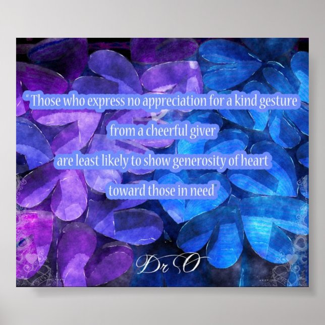 Uppskattning och Ge Poster (Framsidan)