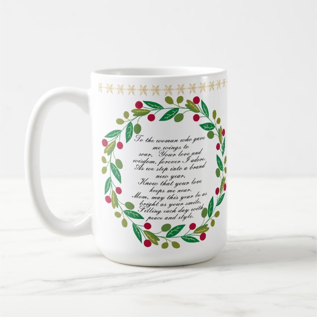 Uppskattningsgåva från personlig Mamma Kaffemugg (Vänster)