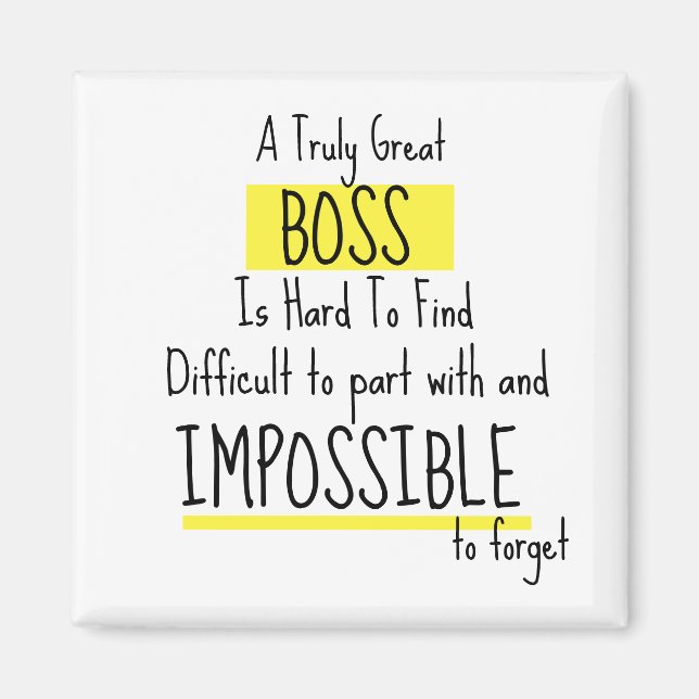 Uppskattningsvecka i chef magnet (Framsidan)