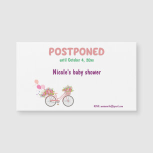 Uppskjuten babyvisningsprogram med Blommigt-cykel