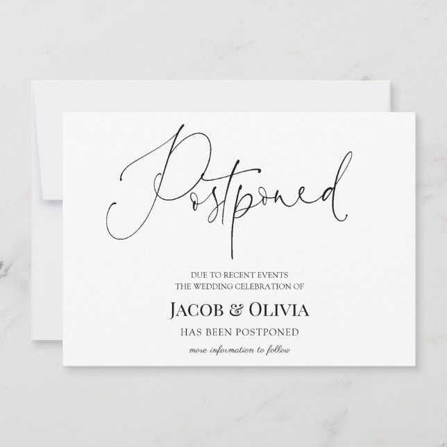 Uppskjuten bröllopsinbjudan inbjudningar (Framsida)