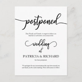 Uppskjuten Elegant för i Bröllop Vykort