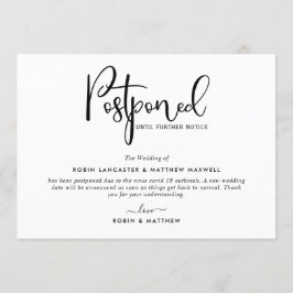 Uppskjuten evenemangshändelse, modernt kort