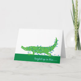 Uppskjuten i blått Helgdag Kort