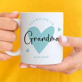 Uppskjuten kalk till Grandma Heart Pojke Kaffemugg