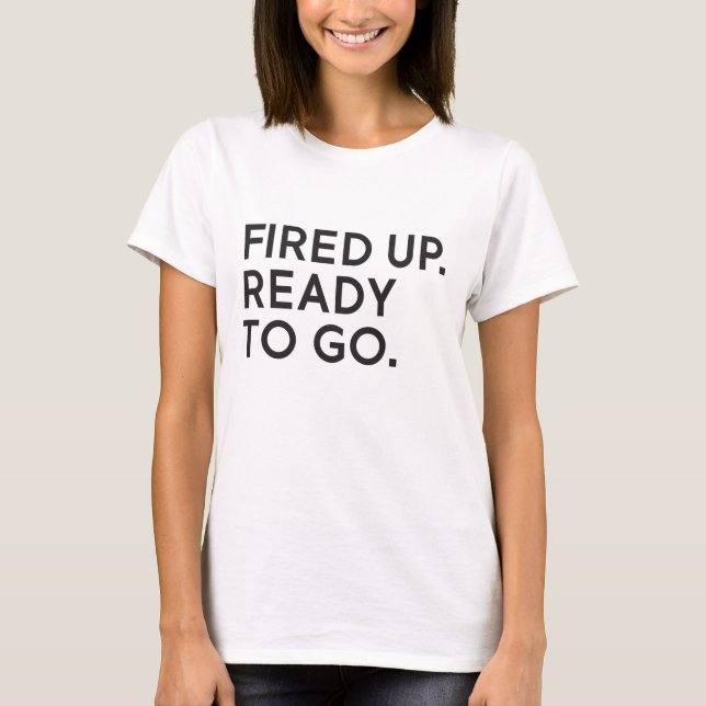 Uppskjuten, Redo till Go Slouchy T-Shirt (Framsida)