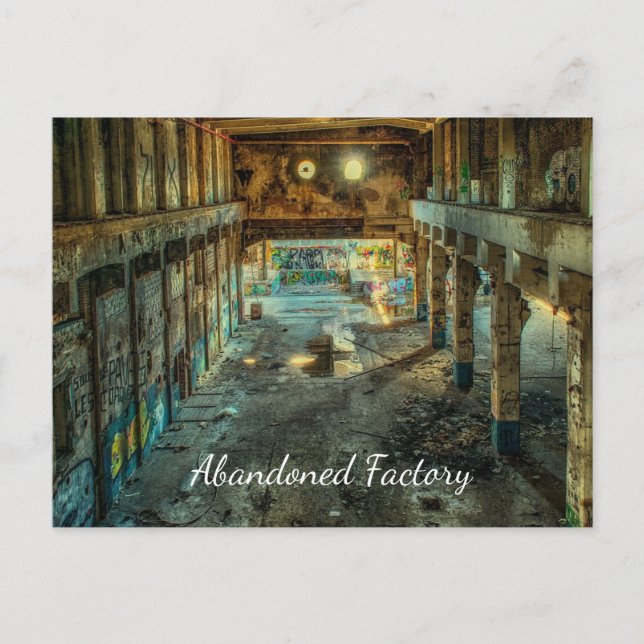 Uppskjutet vykort för fabriksdäck (Framsida)