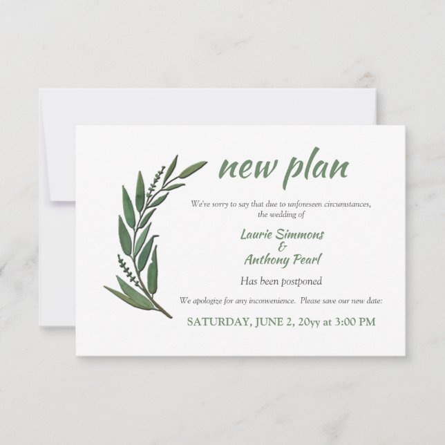 Uppskjutningsmeddelande OSA Kort (Framsida)