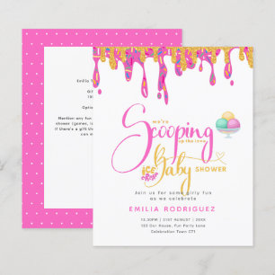 Uppskov med Kärlek Ice kräm Flicka Shower