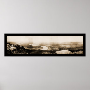 Uppslag Chattanooga Photo 1864 Poster