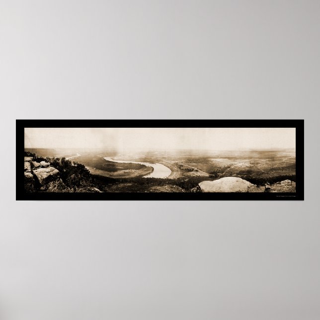 Uppslag Chattanooga Photo 1864 Poster (Framsidan)