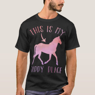 Uppslag för hästdammvisning t shirt