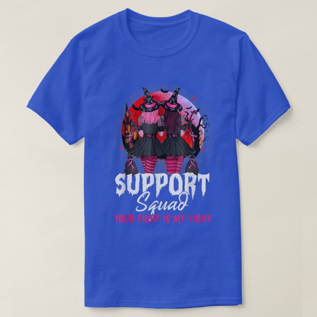 Uppslag med stöd för kvadratisk höstfälla bröstcan t shirt (Design framsida)