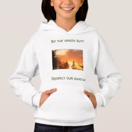 Uppslag Sunset Nature Sweatshirt for Girls T Shirt